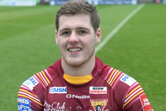 New Hunslet RL recruuit, Mikey Wood. Picture: Bruce Rollinson/JPIMedia.