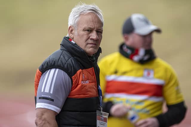 Hunslet RL coach, Gary Thornton. Picture: Tony Johnson/JPIMedia.