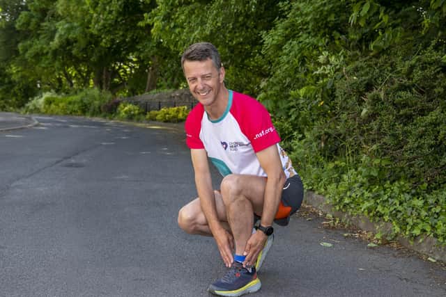 Paul Goodwin is set to endure a gruelling 100km ultra-marathon.