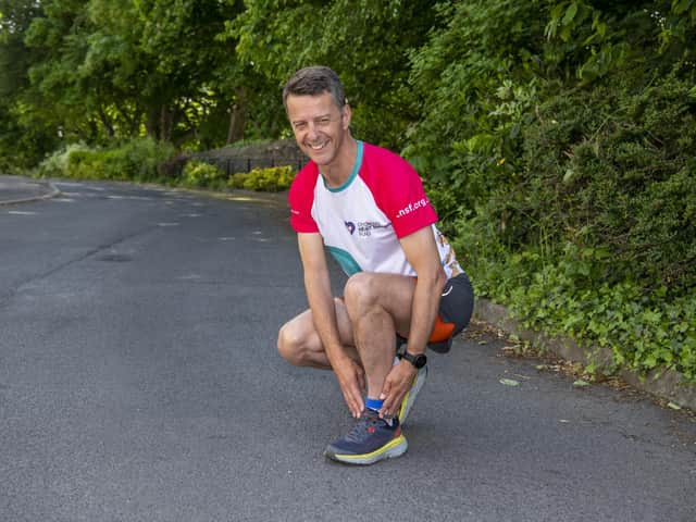 Paul Goodwin is set to endure a gruelling 100km ultra-marathon.