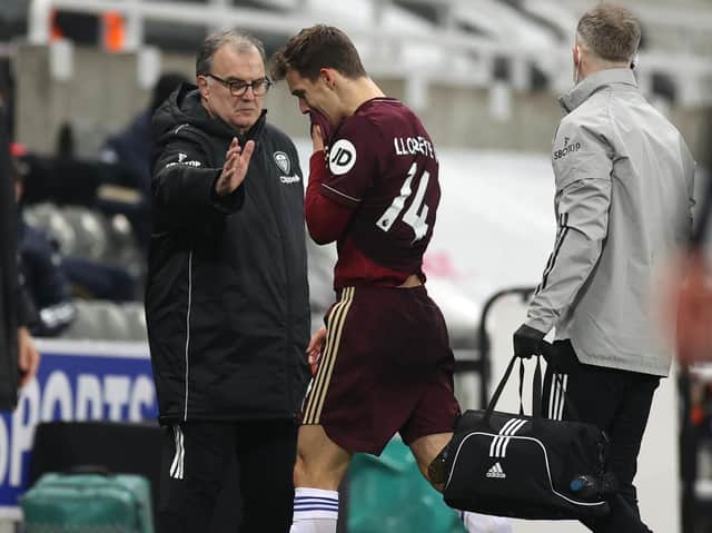 LOW POINT - Diego Llorente had already suffered a series of low points since his move to Leeds United, before a Covid-19 test took him out of the Spain camp. Pic: Getty