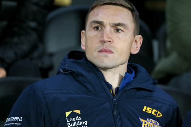 Leeds Rhinos' director of rugby, Kevin Sinfield. Picture: Richard Sellers/Getty Images.