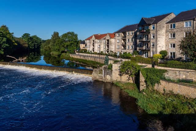 People looking to buy a property in the market town can expect to may 98 per cent more than the county's average house price.