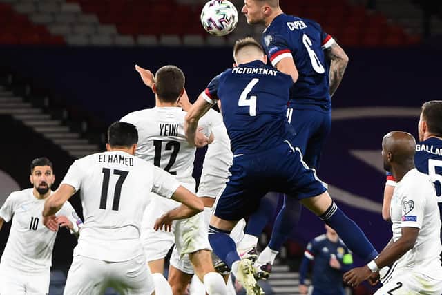 DESERVED RECOGNITION - Liam Cooper is in the Scotland squad on merit, say former Leeds defender Dominic Matteo and ex Celtic centre-half Gary Caldwell. Pic: Getty