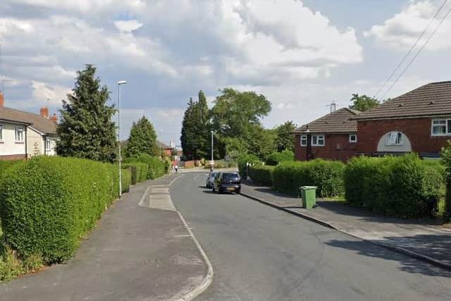 Wyther Park Road, Bramley, where the man was arrested (Photo: Google)