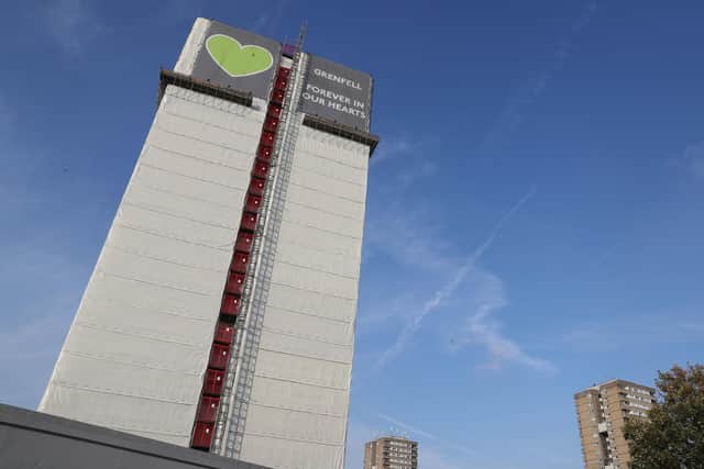 As the fourth anniversary is marked today, the impact of Grenfell still reverberates across the country. Pic: Steve Parsons/PA Wire