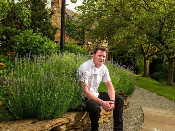 Chef Tommy Banks at the Black Swan, Oldstead. Picture Bruce Rollinson