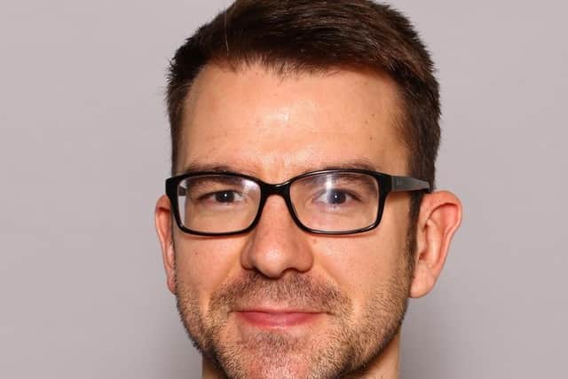 Consultant radiologist Dr Oliver Hulson.