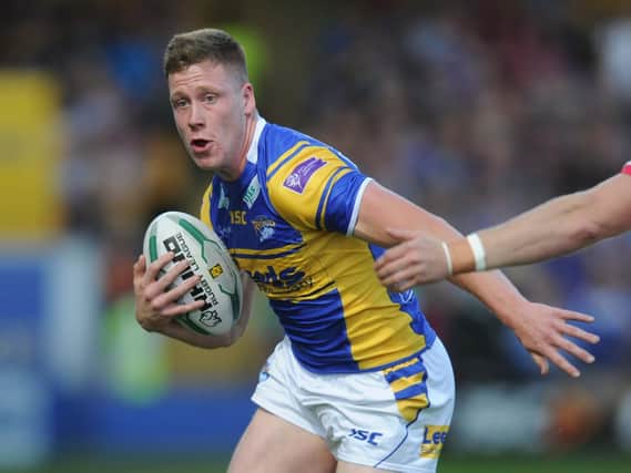 James Duckworth, pictured during his time at Leeds Rhinos, was among East Leeds' try scorers against Milford. Picture by Steve Riding.