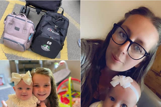 A picture of Emily Brierley, 29, breastfeeding her daughter Arabella - who is just 14 weeks old - went viral across the rugby league community and beyond over the weekend.