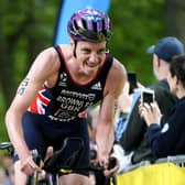 Great Britain's Alistair Brownlee in action during The AJ Bell 2021 World Triathlon Championship Series Mens Race last week (Picture: Martin Rickett/PA Wire)