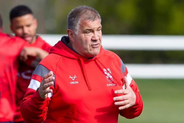 England coach Shaun Wane is determined to select players in form. Picture: Allan McKenzie/SWpix.com.