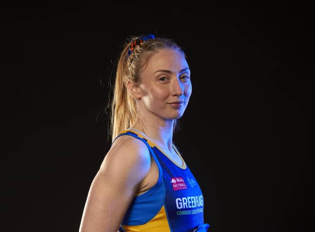 Jade Clarke: Captain of Leeds Rhinos Netball who have been handed a play-off spot.