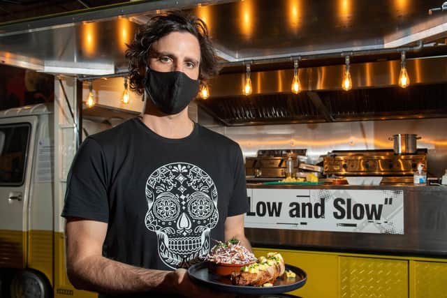 James has landed in Leeds with his new street food venture Jimmy Mack's