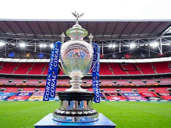 The Challenge Cup at Wembley. Pixcture by Allan McKenzie/SWpix.com.