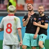 INVESTIGATION OPEN - UEFA have confirmed they are looking into Marko Arnautovic's outburst aimed at Leeds United man Gjanni Alioski in Austria's win over North Macedonia. Pic: Getty