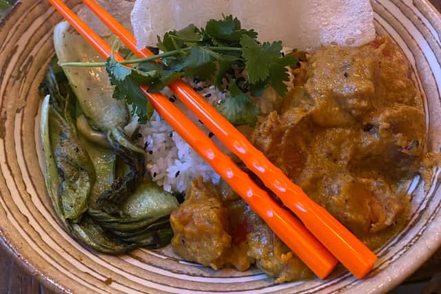 The ca ri chay curry at Nam Song Vietnamese Kitchen in New Briggate