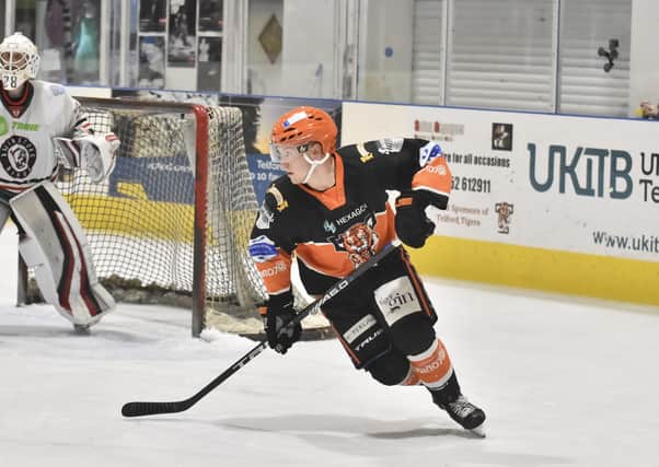 INCOMING: Defenceman Ross Kennedy is the seventh signing of the summer made by Leeds Knights. Picture courtesy of Steve Brodie.