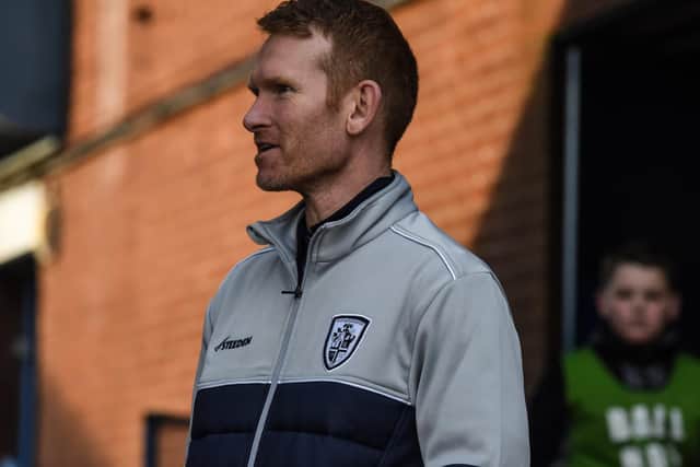 Featherstone Rovers head coach James Webster. Picture: Dec Hayes Photography.