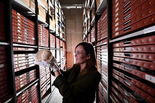 Ms Hussey looks after the archive collections at Leeds Museums and Galleries and the Henry Moore Institute (photo: Simon Hulme)