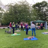 Pudsey councillor Simon Seary organised a first aid CPR and defibrillator familiarisation training session for all coaches to attend on Tuesday (June 15).
cc Dawn Seary