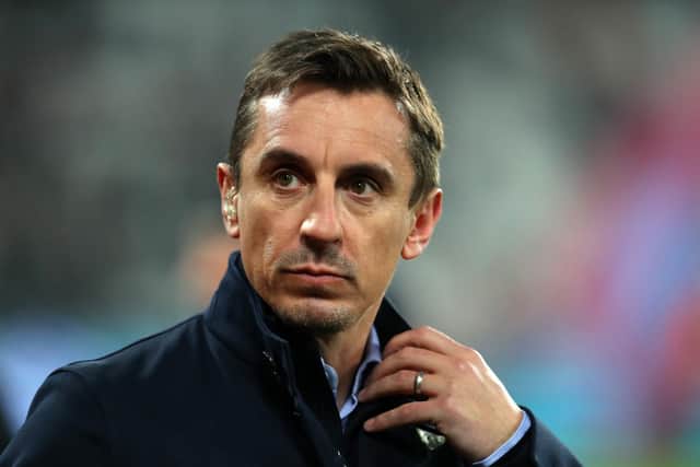 WHITES WISH: For former Manchester United defender Gary Neville, above. Photo by Catherine Ivill/Getty Images.