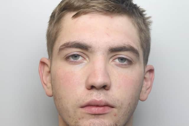 Matthew Rhodes was sentenced to 35 months.
