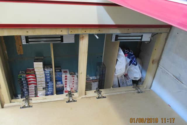 illegal cigarettes were found in the Dobre Bo Poskie Shop in Dewsbury Road, Beeston.