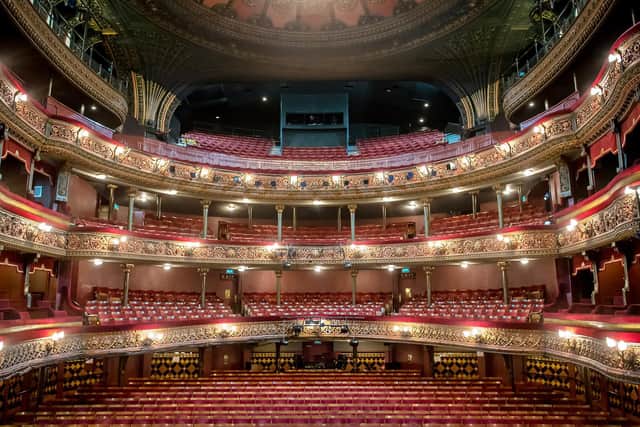 The Victorian built Leeds Grand Theatre has reopened after months of closure due to the pandemic.