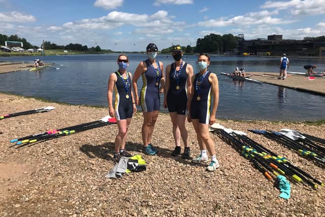 Left to right: Kate Riley, Naomi Assame, Kate O’Connell, Steph Bew