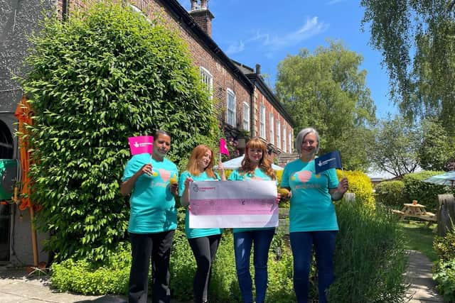 From L-R Leanne Aldwin, 37, Carys Barker, 33, Katy Winship, 35, Nina Britton, 35,