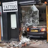The crash caused significant damage to the shop