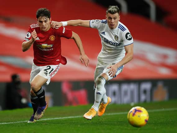 FIRST UP - Leeds United will begin the 2021/22 Premier League season with an early kick-off against Manchester United at Old Trafford. Pic: Getty