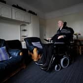 Paul Lamb pictured at his home at Swinnow, Pudsey, in May 2019.