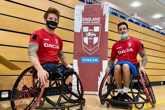 SQUAD NAMED: England Wheelchair Rugby League have named a 10-man squad for next week's international against Wales. Picture courtesy of the RFL.