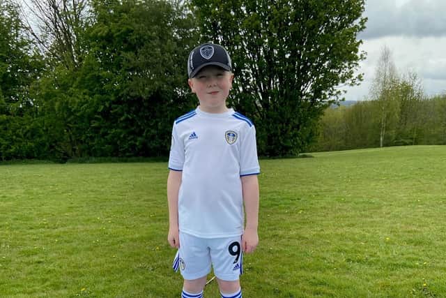 Leeds United captain Liam Cooper has thanked 10-year-old Alfie Moore after the youngster decided to auction his Premier League 2021 sticker book to raise funds for Yorkshire Cancer Research.