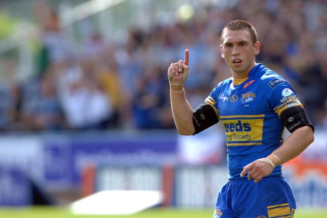 Undisputed No 1 - Kevin Sinfield back in 2010 (Picture: Steve Riding)