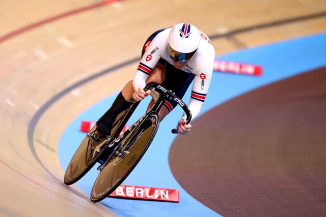 Katy Marchant in action last year (Picture: PA)