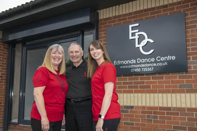 Edmonds Dance Centre founded by couple Karen and Andrew Edmonds with daughter Nicola Cockroft has found a new home in Swinnow Lane. Picture Tony Johnson