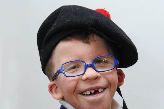 Ethan Blackburn, now nine, pictured in February 2020. Picture: Steve Riding