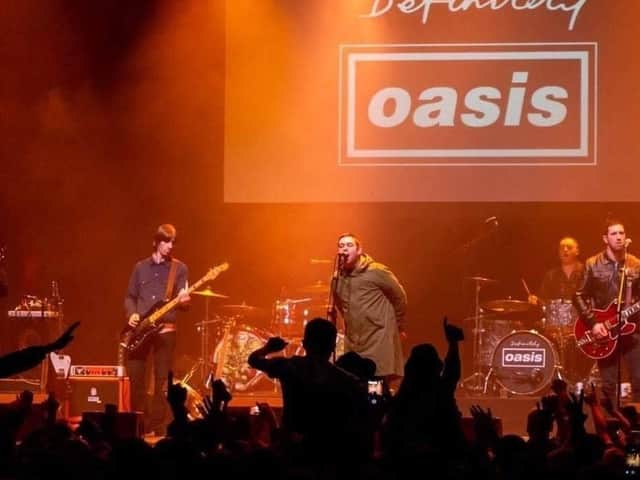 Definitely Oasis will play Scarborough Spa next year