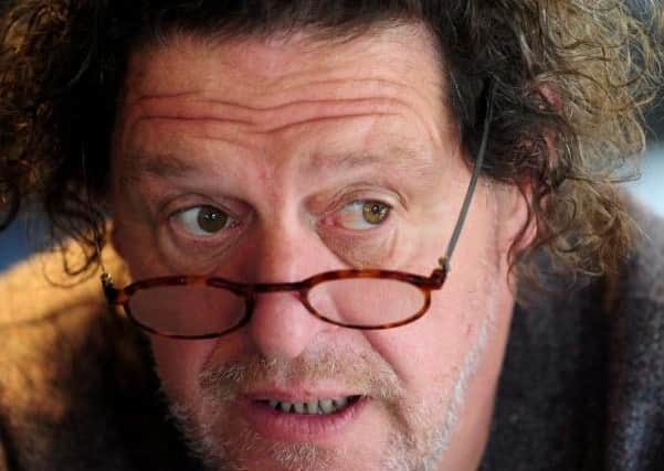 Marco Pierre white has been occupied with creating wildflower meadows, tending his shorthorn cattle and Wiltshire horn sheep during lockdown. PA.