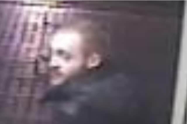 Anyone who recognises this man is asked to contact police on 101 quoting log 1951 of 20/6.