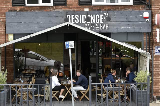 Residence 74 is a popular place for suburban diners.