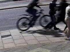 CCTV images of the attack.
