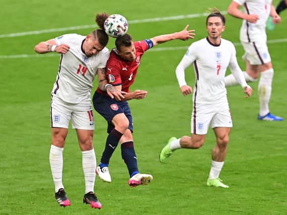 HAPPY BOSS - Leeds United midfielder Kalvin Phillips pleased England manager Gareth Southgate with his performance in the defensive midfield role against Czech Republic. Pic: Getty