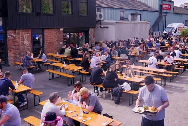 Housed in a former tannery on Buslingthorpe Lane, Sheepscar, the new site is home to the 21,000 square foot brewery, as well as a taproom and events space