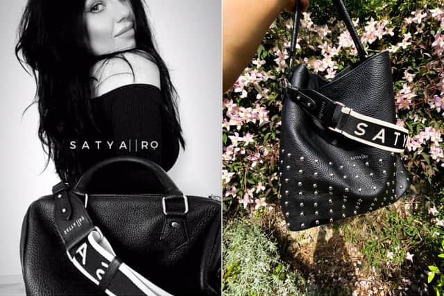 Isabella Cavalli, pictured, launched sustainable handbag business Satya and Ro in lockdown