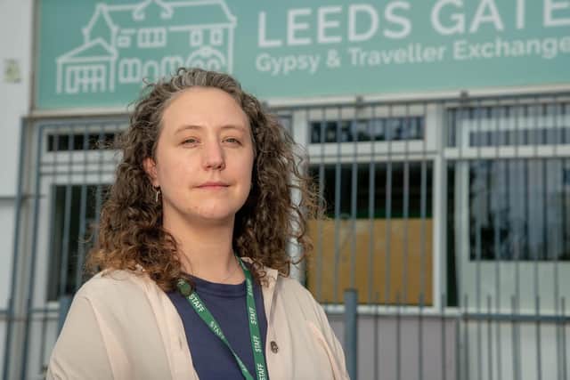 Ellie Rogers, CEO of Leeds GATE, which is working to break down prejudice against Gypsies and Travellers in Leeds