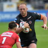 Unusual role: Castleford forward Liam Watts, was named at stand-off against Catalans. Picture: Jonathan Gawthorpe